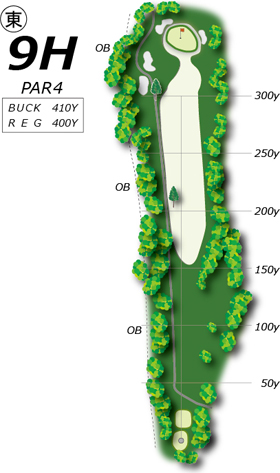 Hole9コース図