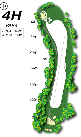 Hole4コース図