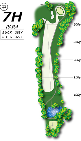 Hole7コース図